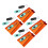 8Pcs Assorted Color Hanging Digital Watches Lightweight for Students 9