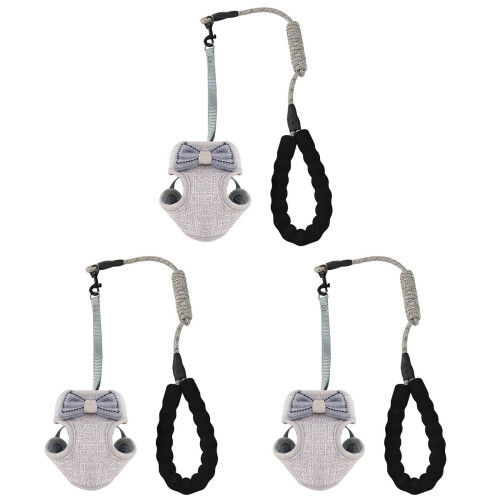 3Pièces Gilet Respirant Pour Chat Confortable Durable 2