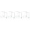 4Sets Silver Aquarium Light Rack Adjustable Aluminum Hanging Bracket 9