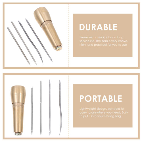 1Set Assorted Color Copper Awls Durable Sewing Repair Tool for 2