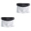2Pcs White Men Underwear Ice Silk Breathable Lightweight 3