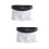 2Pcs White Men Underwear Ice Silk Breathable Lightweight 7