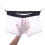 2Pcs White Men Underwear Ice Silk Breathable Lightweight 8