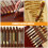 28Pièces Feutres Bois Accessoires Réparation 6