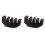 2Pcs Violin Practice Mute Rubber Coated Black Sound Reduction Tool 3