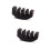 2Pcs Violin Practice Mute Rubber Coated Black Sound Reduction Tool 7