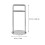 Vegetable Mashers Manual Potato Crusher Silver 1set 2