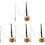 4Pièces Percussion Cuivre Yin Qing Pour Et Usage À Domicile 2