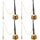 4Pièces Percussion Cuivre Yin Qing Pour Et Usage À Domicile 5