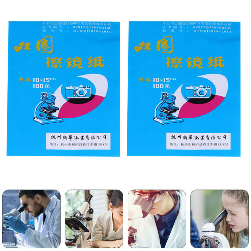 900Pcs Microscope Cleaning Paper Multi Use Lens and Strong 2