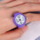 3Pièces Violettes Mini Unisexe Design Chic Et 3