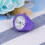 3Pièces Violettes Mini Unisexe Design Chic Et 4
