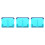 3Pcs Sky-Blue Kids Reading Book Holder Portable with Adjustable Angle 6