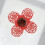 100Pièces Coupe Papier Rouge Support Décor Party 9