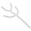 2Pcs DIY Doll Skeleton White Plastic Movable Puppet Frame for Decor 3