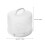 Plastic White Cake Box with Handle Secure Locking Lid for Home Use 3