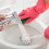 2Sets Durable Silver Handheld Stainless Steel Bathroom Bidet Sprayer 9