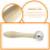 2Pcs Beige Wood Hand Bells for Play - Durable Percussion Noise Makers 8
