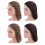 4Pcs Durable Long Sleeping Hat Hair Net Cap Hair Protector Assorted 7