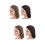4Pcs Durable Long Sleeping Hat Hair Net Cap Hair Protector Assorted 9