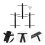 3Sets Kitchen Mug Cup Drying Hooks Iron Under Cabinet Utility Hangers 10