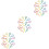 45Pcs Kids Magnifying Glasses Assorted Colors Handheld Explorers Toy 5