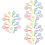 45Pcs Kids Magnifying Glasses Assorted Colors Handheld Explorers Toy 6