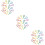 45Pcs Kids Magnifying Glasses Assorted Colors Handheld Explorers Toy 9