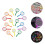 45Pcs Kids Magnifying Glasses Assorted Colors Handheld Explorers Toy 11