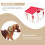 3Sets Assorted Farm Toys Horse Stable Playset Durable Model 8