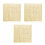 3Pièces Garniture Siège Moxa Design Simple 2