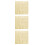3Pièces Garniture Siège Moxa Design Simple 5