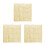 3Pièces Garniture Siège Moxa Design Simple 7