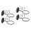 4Ensembles Support Mural Durable Baseball Softball Noir Fer 5