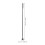 9Pcs Reusable Black Stainless Steel Beverage Stirrer Sticks 10