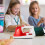 2Pcs Safe Red Educational Electric Iron Toy Simulation for Children 4