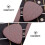 25Pcs Brown Wood Guitar Plectrums Creative Patterned Picks for Guitar 4