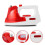 2Pcs Safe Red Educational Electric Iron Toy Simulation for Children 8