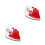 2Pcs Safe Red Educational Electric Iron Toy Simulation for Children 9