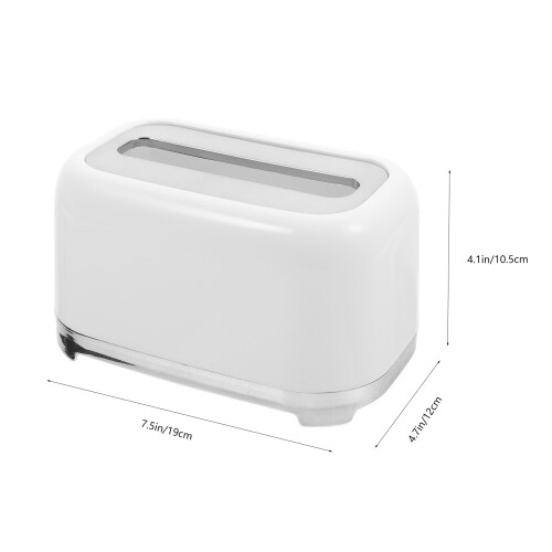 5Pièces Distributeur De Mouchoirs Argenté Portable Usage Polyvalent 1
