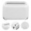5Pièces Distributeur De Mouchoirs Argenté Portable Usage Polyvalent 10