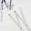 4Pcs Lightweight White Drafting Rulers Portable for School Office Use 3