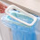 Cabinet Door Trash Bag Organizer Blue 1pack 7