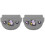 2Pcs Portable Grey Silicone Retainer Case Durable Denture Storage Box 4