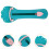 3Pcs Portable Blue Cat Food Squeeze Spoon Plastic Feeding Tool 2