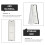 2Pcs Portable Transparent Oboe Reed Case Ventilated ABS Reed Organizer 6