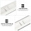 2Pcs Portable Transparent Oboe Reed Case Ventilated ABS Reed Organizer 7