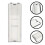 2Pcs Portable Transparent Oboe Reed Case Ventilated ABS Reed Organizer 9
