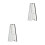 2Pcs Portable Transparent Oboe Reed Case Ventilated ABS Reed Organizer 11