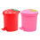 2Pcs Convenient PP Household Trash Buckets Multi-Color Desktop Use 10